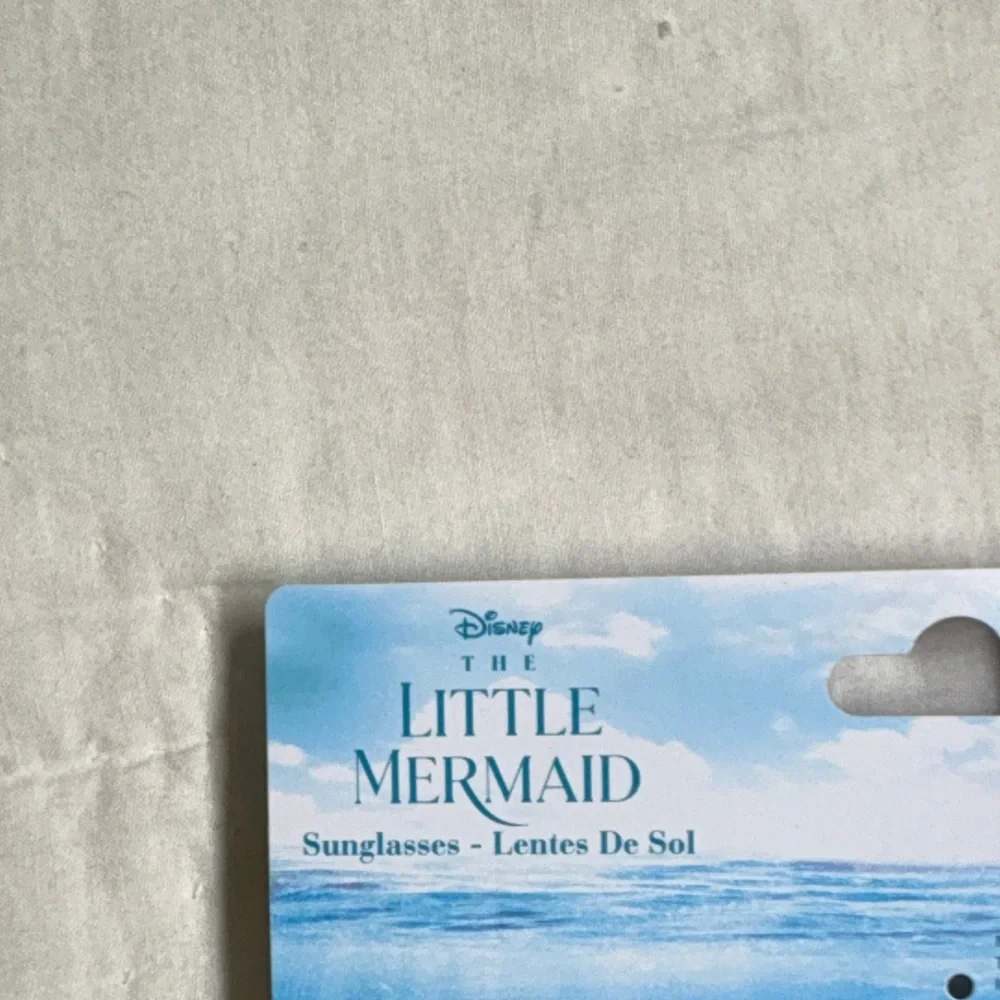 Disney The Little Mermaid Sunglasses Purple Blue Ombre Glitter UV‎ Protection
